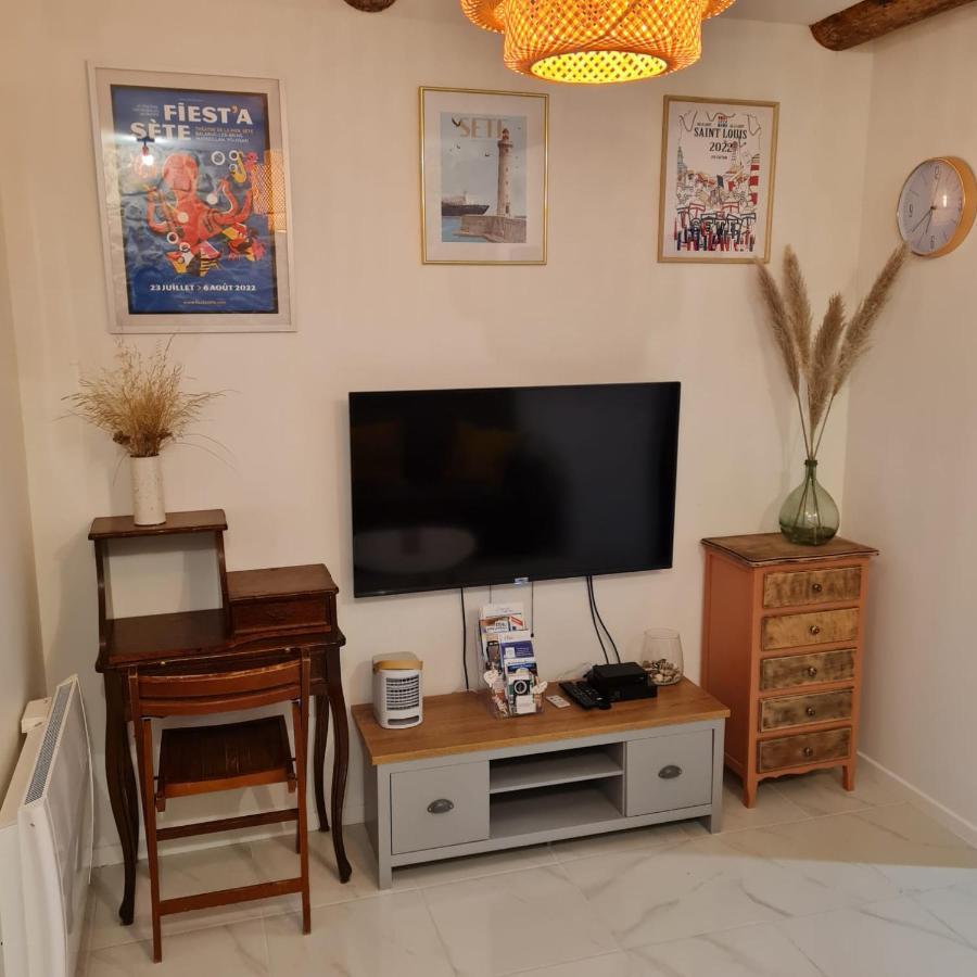 Sète, T2 cosy et atypique, Jardin Château d'eau, centre ville Esterno foto